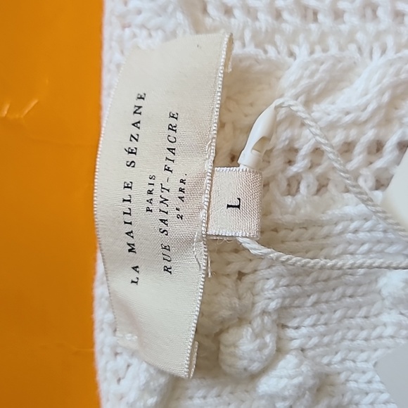 Nwt! Sezane Georgie top white - Picture 5 of 8
